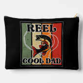Retro  Vist Reel Cool Dad Vissen Lover Etui (Achterkant)