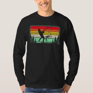 Retro Vist zeebaars T-shirt