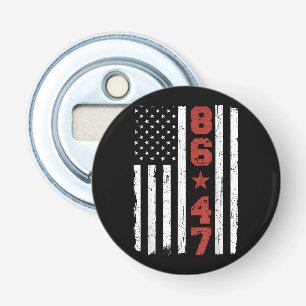 Retro Vlag 86 47 Button Flesopener