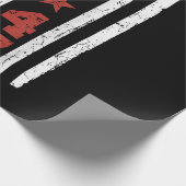 Retro  Vlag 86 47 Cadeaupapier (Hoek)