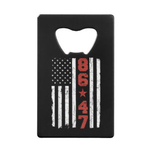Retro Vlag 86 47 Creditkaart Flessenopener