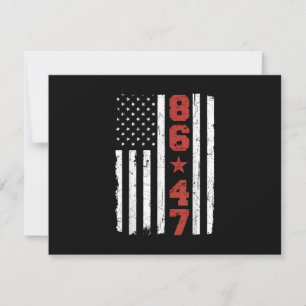 Retro Vlag 86 47 Kaart