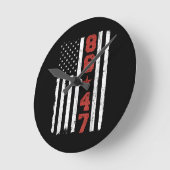 Retro Vlag 86 47 Ronde Klok (Hoek)