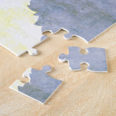 Retro  vlag Antarctica Legpuzzel (Zijkant)