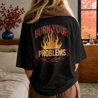 Retro Vlam Verbrand Je Problemen