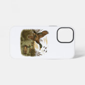 Retro-vliegende-wildeman-eend-jacht iPhone Hoesje (Achterkant horizontaal)