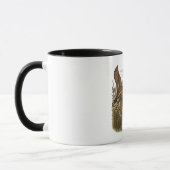 Retro-vliegende-wildeman-eend-jacht Mok (Links)