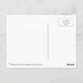 Retro Vliegtuig #87 Blauw Gelukkige Verjaardag Briefkaart (Achterkant)