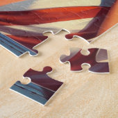 Retro Vliegtuig Pin-up Legpuzzel (Zijkant)