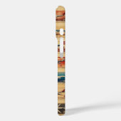 Retro Vliegtuigstempels Case-Mate iPhone Case (Achterkant / Links)