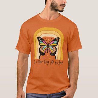 Retro vlinder 1 t-shirt