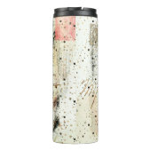 Retro vlinder mail thermische tumbler thermosbeker (Achterkant)