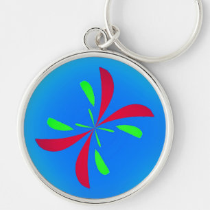 Retro Vlinder Sleutelhanger