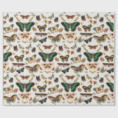 Retro-vlinders voor het verpakken van papier (Vlak)