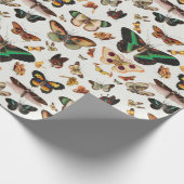 Retro-vlinders voor het verpakken van papier (Hoek)