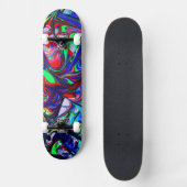 Retro-vloeistofskateboard Persoonlijk Skateboard (Voorkant)