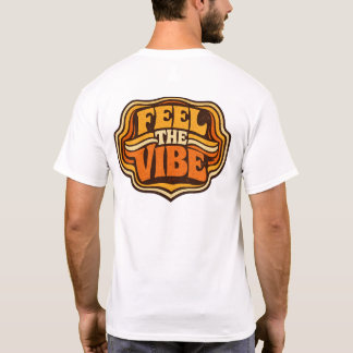 Retro voel de vibe t-shirt