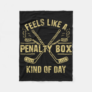 Retro voelt als een penalty box soort dag grappig  fleece deken