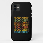 RETRO VOETBAL Case-Mate iPhone CASE (Achterkant)