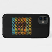 RETRO VOETBAL Case-Mate iPhone CASE (Achterkant (horizontaal))