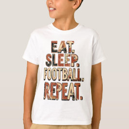 Retro Voetbal Fan Design | Klassieke Voetbal Grafi T-shirt