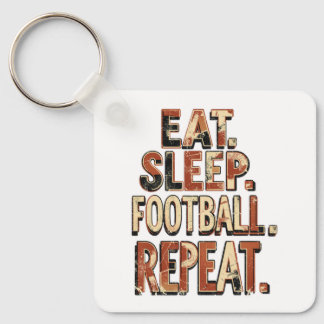 Retro Voetbal Fan Design | Retro Voetbal Grafisch Sleutelhanger