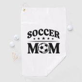 Retro Voetbal Moeder Shirt Vector Design_1 Golfhanddoek (Insitu)