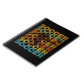 RETRO VOETBAL NOTITIEBOEK (Linkerzijde)