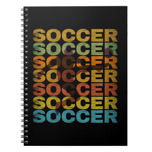 RETRO VOETBAL NOTITIEBOEK (Voorkant)