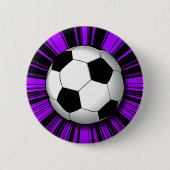 RETRO-VOETBAL RONDE BUTTON 5,7 CM (Voorkant)