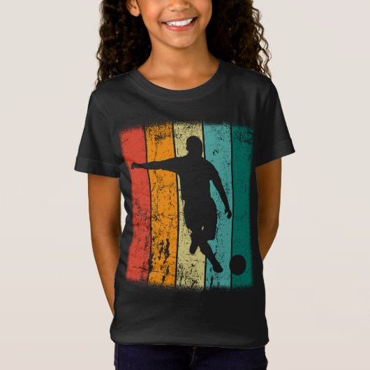 Retro voetbal t-shirt (Voorkant)