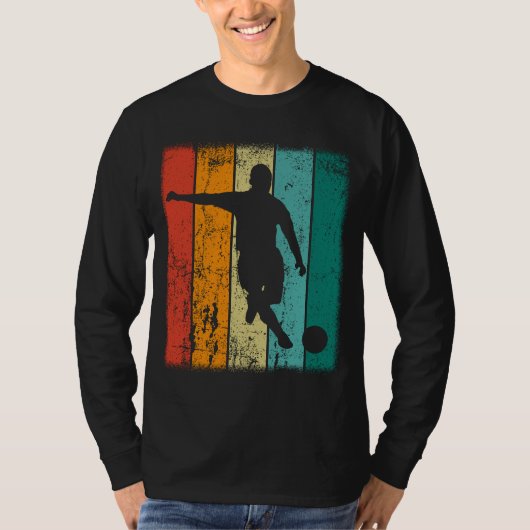 Retro voetbal t-shirt (Voorkant)