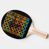 RETRO VOETBAL TAFELTENNISBATJE (Zijkant)