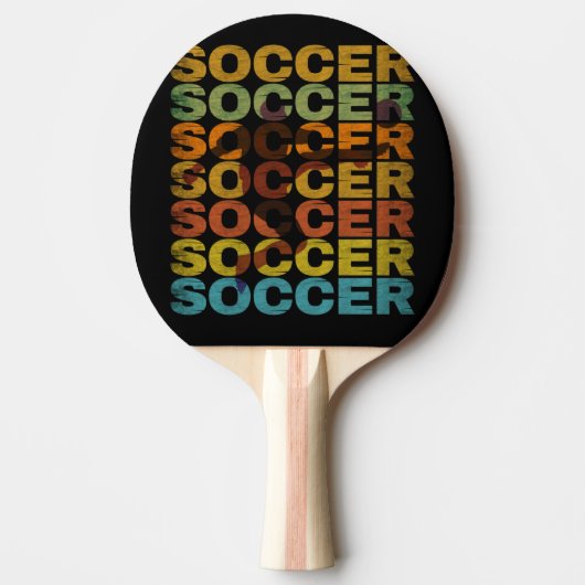 RETRO VOETBAL TAFELTENNISBATJE (Voorkant)