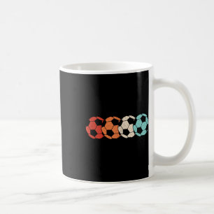 Retro Voetbal Voetballer Mannen Vrouwen Kinder Koffiemok