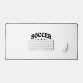 Retro Voetbalmoeder Shirt Vectorontwerp_1 Bureaumat (Keyboard & Muis)