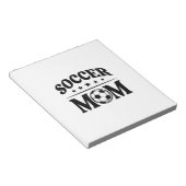 Retro Voetbalmoeder Shirt Vectorontwerp_1 Notitieblok (Schuin)