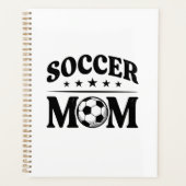 Retro Voetbalmoeder Shirt Vectorontwerp_1 Planner (Voorkant)