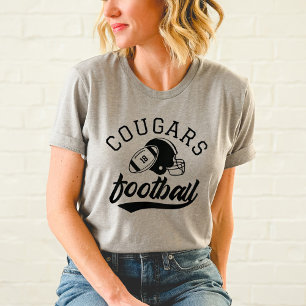 Retro Voetbalteam Moeder Grijs Tri-Blend Shirt