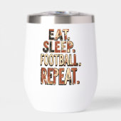 Retro voetbalwaaierdesign | Klassieke voetbalgrafi (Voorkant)