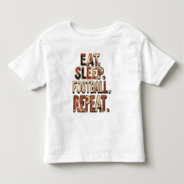 Retro voetbalwaaierdesign | Klassieke voetbalgrafi Kinder Shirts