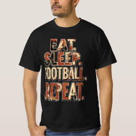 Retro voetbalwaaierdesign | Klassieke voetbalgrafi T-shirt