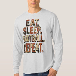 Retro voetbalwaaierdesign | Klassieke voetbalgrafi T-shirt