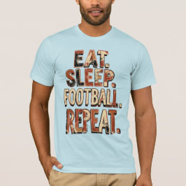 Retro voetbalwaaierdesign | Klassieke voetbalgrafi T-shirt