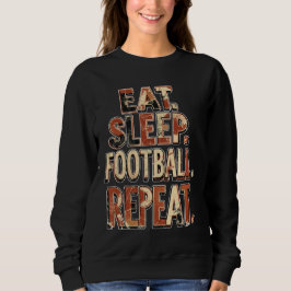 Retro voetbalwaaierdesign | Klassieke voetbalgrafi Trui