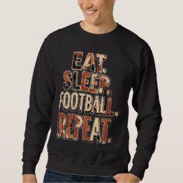 Retro voetbalwaaierdesign | Klassieke voetbalgrafi Trui