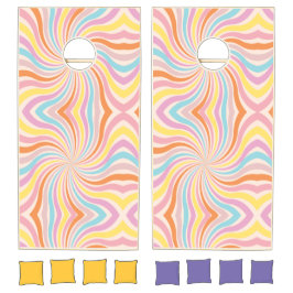 Retro vol pastelkleuren