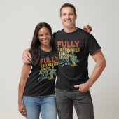 Retro volledig gevaccineerd door het bloed van Jez T-shirt (Unisex)