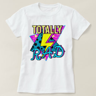 Retro volledig Rad   VINTAGE   Oude school   80 s T-shirt