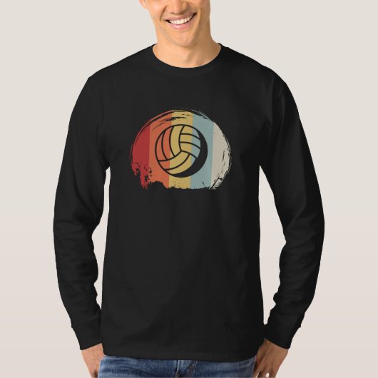 Retro Volleybal T-shirt (Voorkant)